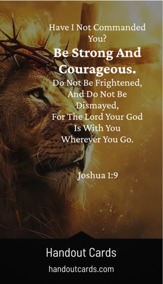 Joshua 1:9 Cards (25)